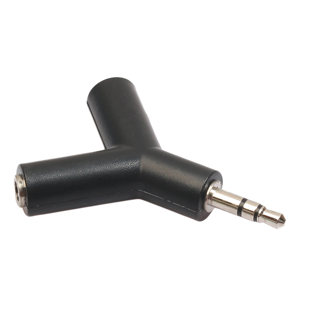 Yshape 3.5mm Earphone Adapter Double Jack Adapter Plug Stereo