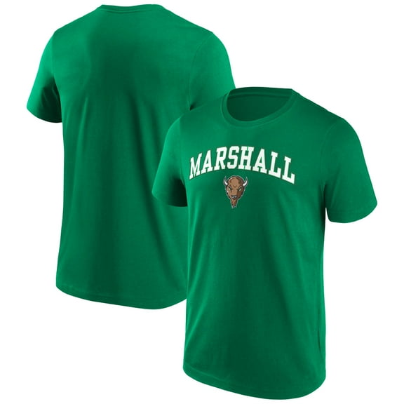 Men's Green Marshall Thundering Herd Campus Team T-Shirt