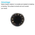 thumbnail image 4 of Unique Bargains Guitar Control Knobs Speed Volume Control Knobs 6x26x13mm Musical Instrument Parts Replacement Black 4 Pack, 4 of 5