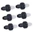 thumbnail image 1 of 6Pcs Check Valve 3/8", Miniature  Check Valve Plastic Non Return One Way Inline Valve For Water Treatment Air Purification, 1 of 8