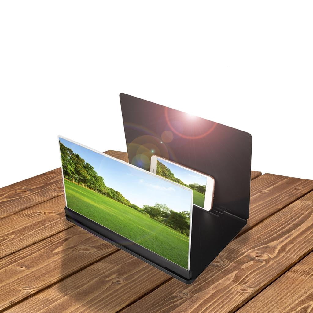 3D Screen Amplifier Folding Glass Stand Video Amplifier Brackets Enlarge Stand