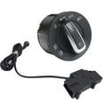 thumbnail image 1 of Riwesomey Interruptor de Control de faros de lámpara Golf MK5 MK6 GTI B6 B7 CC interruptor de faro automático cromado Vehículos, repuestos y accesorios Mis, 1 of 1