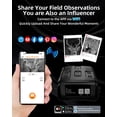 thumbnail image 4 of 4K Day/Night Vision Goggles | Smart App Night Vision Binoculars - Up to 2642 FT Viewing Range, 3" HD LCD Screen, 4000mAh Rechargeable Battery, Includ, 4 of 9