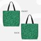 thumbnail image 2 of Fotbe Green Glitter Bolsa Tote con Estampado para Mujer, Bolsos con Cremallera, Bolsa de Hombro Casual de Gran Capacidad con Bolsillos Internos, 2 of 7