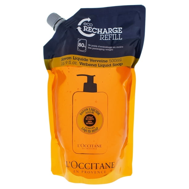 L'Occitane L'Occitane Shea Butter Liquid Soap Verbena Refill, 16.9 Oz