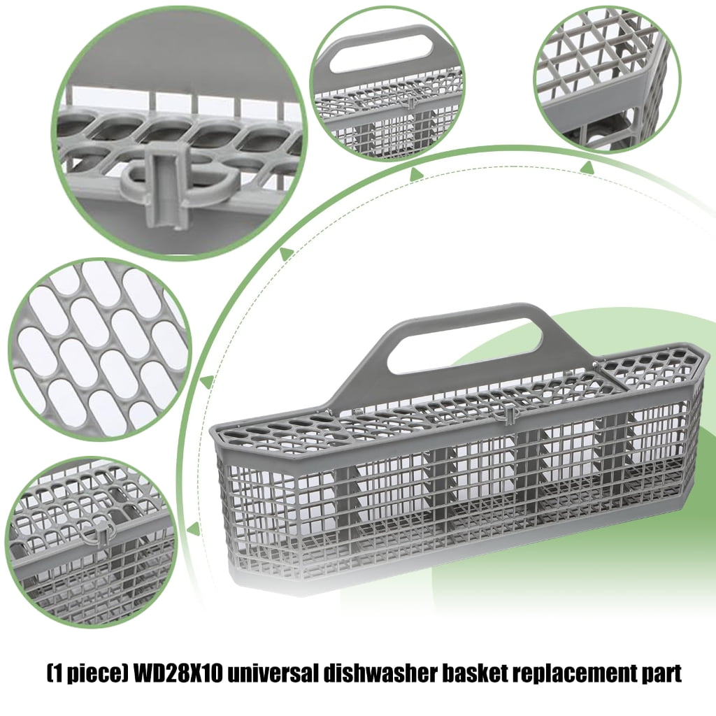 Dishwasher Basket Replacement for Cutlery Fits Multiple Models Saves Space