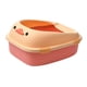 thumbnail image 5 of Bandeja de arena para mascotas, orinal para gatos, contenedor de arena para animales pequeños Rosa 46x38x22cm, 5 of 9