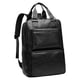 thumbnail image 4 of Mochila para portátil, regalos, mochila de PU para el día a día, para la universidad, negocios, senderismo, fin de semana, para hombres y mujeres. Negro, 4 of 9