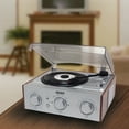 thumbnail image 4 of JENSEN JTA-220 3-Speed Stereo Turntable with AM/FM Receiver & 2 Built-in Speakers, 4 of 4