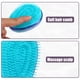 thumbnail image 5 of Cepillo de cabello portátil Unique Bargains, cepillo de masaje en forma de huevo mini para mujeres, color azul, 5 of 7