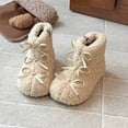 thumbnail image 2 of Winter Snow Boots, Casual Solid Color Thick Warm Soft Soled Fall Winter Snow Boots, Kids' Boots, 2 of 6