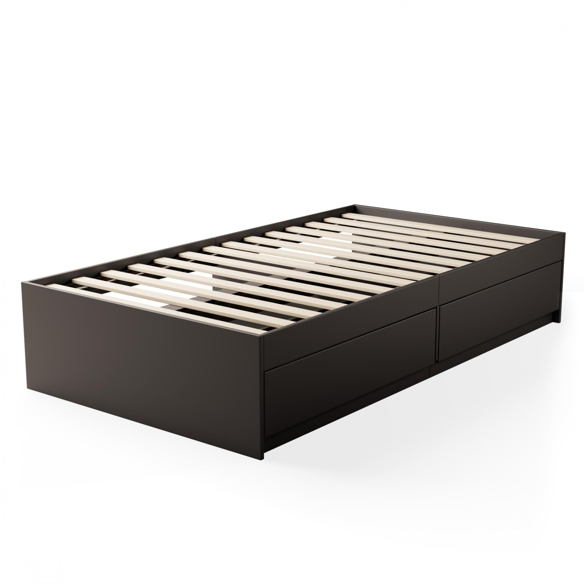 Rest Haven Wood Storage Drawers, Set of 2, Black