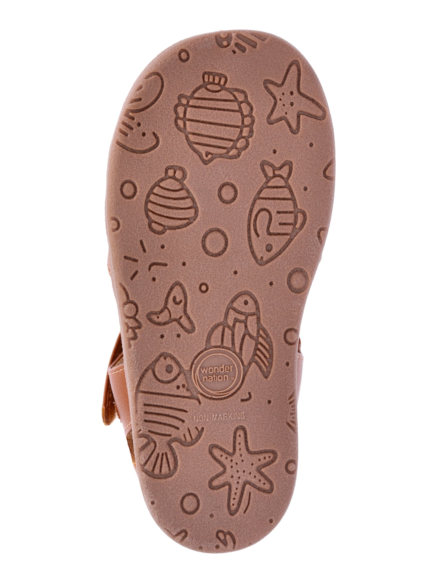 Wonder Nation Baby and Toddler Girls Fruit Sandals