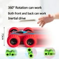 thumbnail image 3 of YouLoveIt 1/2/4 PACK Friction Powered Car Toys, Double-sided Stunt Flip Inertia Car 360 Degree Rotation Car Toys Powered Pull Back Toys Push and Go Toy Cars for Toddlers, Kids, 3 of 7