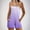 🔥 Purple_New, variant on Gifts Jumpsuit Romper Gradient Print Womens Sleeveless Camisole Pocket Wide Leg Jumpsuit Shorts Ombre Gradient Printed Pocketed Casual Summer Playsuit Jumpsuit Romper