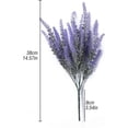 thumbnail image 4 of Pure White Artificial Lavender, 4 Bouquets For Year-Round Wedding Decor, Table Centerpieces, Outdoor Decorations, Ideal For Creating DIY Bouquets, Christmas Decoration, 4 of 5