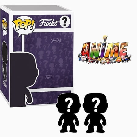 Set of 2 Surprise Mystery Anime Funko Pop! Randomly Selected