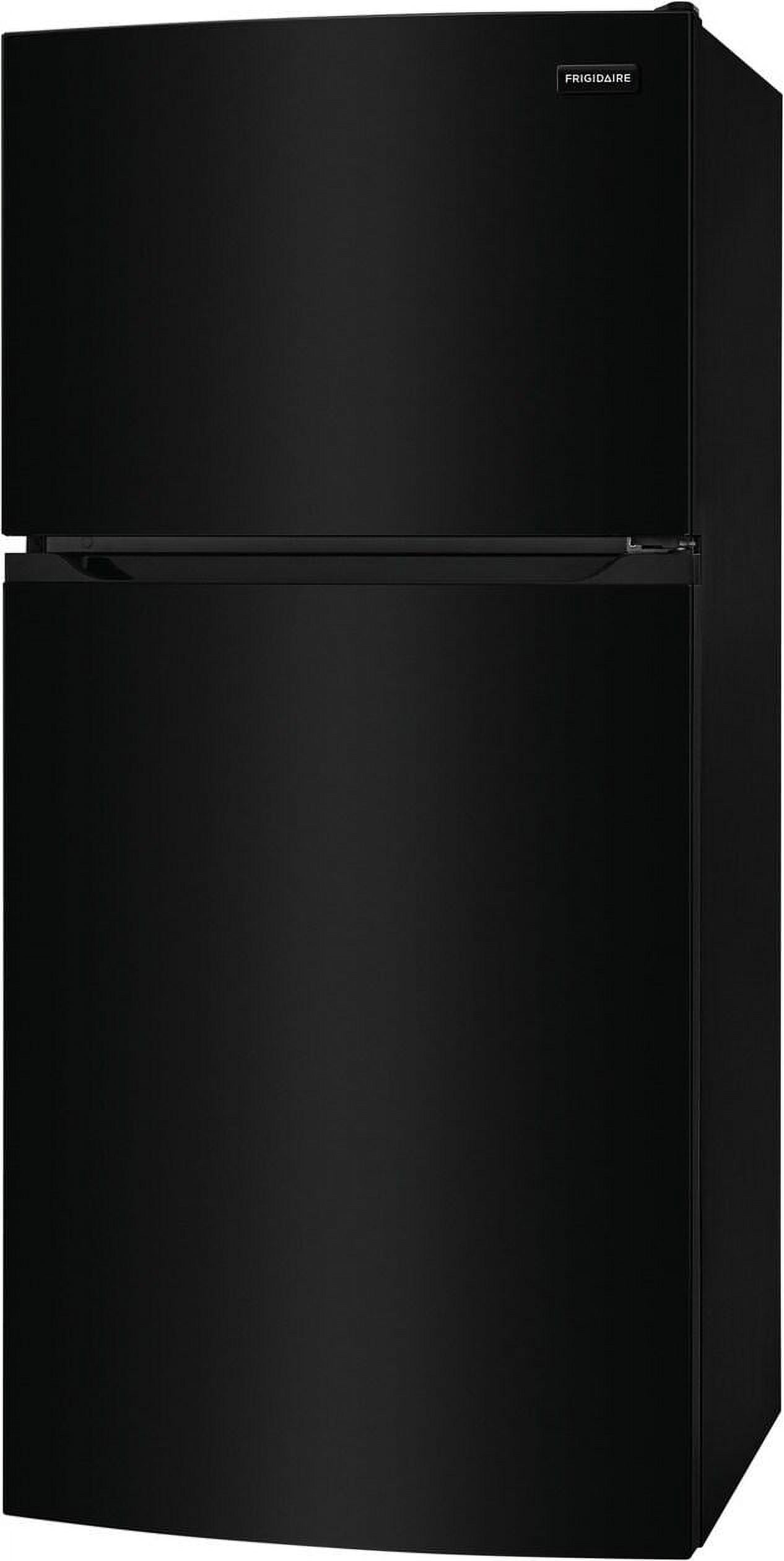 Frigidaire FFHT1425VB 14 Cu. Ft. Top Freezer Refrigerator, Black