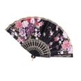 thumbnail image 1 of Retro Plegable Tejido Floral Español Encaje para Bailar Banquete de Boda Colcomx Ventilador de mano, 1 of 8