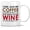 JES001 - White, variant on Funny Mug - Jesus Coffee Bacon Naps 11 Oz Ceramic Coffee Mugs - Funny, Sarcasm, Sarcastic, Motivational, Inspirational, Christian, birthday gifts for her, sister friends, coworkers, dad, mom