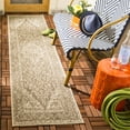 thumbnail image 3 of Safavieh Beach House Mai Traditional Outdoor Area Rug, Beige/Cream, 7'10" x 10', 3 of 11