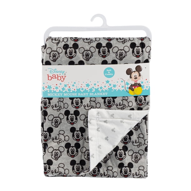 Cobija Polar Para Bebe De Mickey O Minnie Mouse