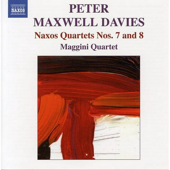 Maggini Quartet - Naxos Quartets 7 & 8 - Music & Performance - CD