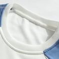 thumbnail image 6 of LODIENY Men Fall Crew Neck Sweatshirts Raglan Long Sleeve Color Block Casual Shirt Classic Fit Casual Fashion Athletic Shirts White S, 6 of 7