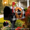 thumbnail image 2 of Fall Welcome Mailbox Covers Magnetic Standard Size Autumn Pumpkin Maple Leaf Mailbox Cover Wreath Mailbox Post Cover Buffalo Plaid Mailbox Wrap Mailbox Decor Outdoor for Garden Yard 21x18 Inch, 2 of 6