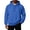 Royal Blue, variant on UDAUDU Mens Hooded Sweatshirt Casual Relaxed Fit Thermal Fleece Pullover Hoodie Ribbed Cuffs Hem for Workout Outdoor Activities Yellow S