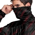 thumbnail image 4 of Sun Protection Hoodie Shirts for Men with Mask UV Spf Upf 50+ Rash Guard Shirt Summer Outdoor Fishing Long Sleeve Hoodies,Black XL, 4 of 5