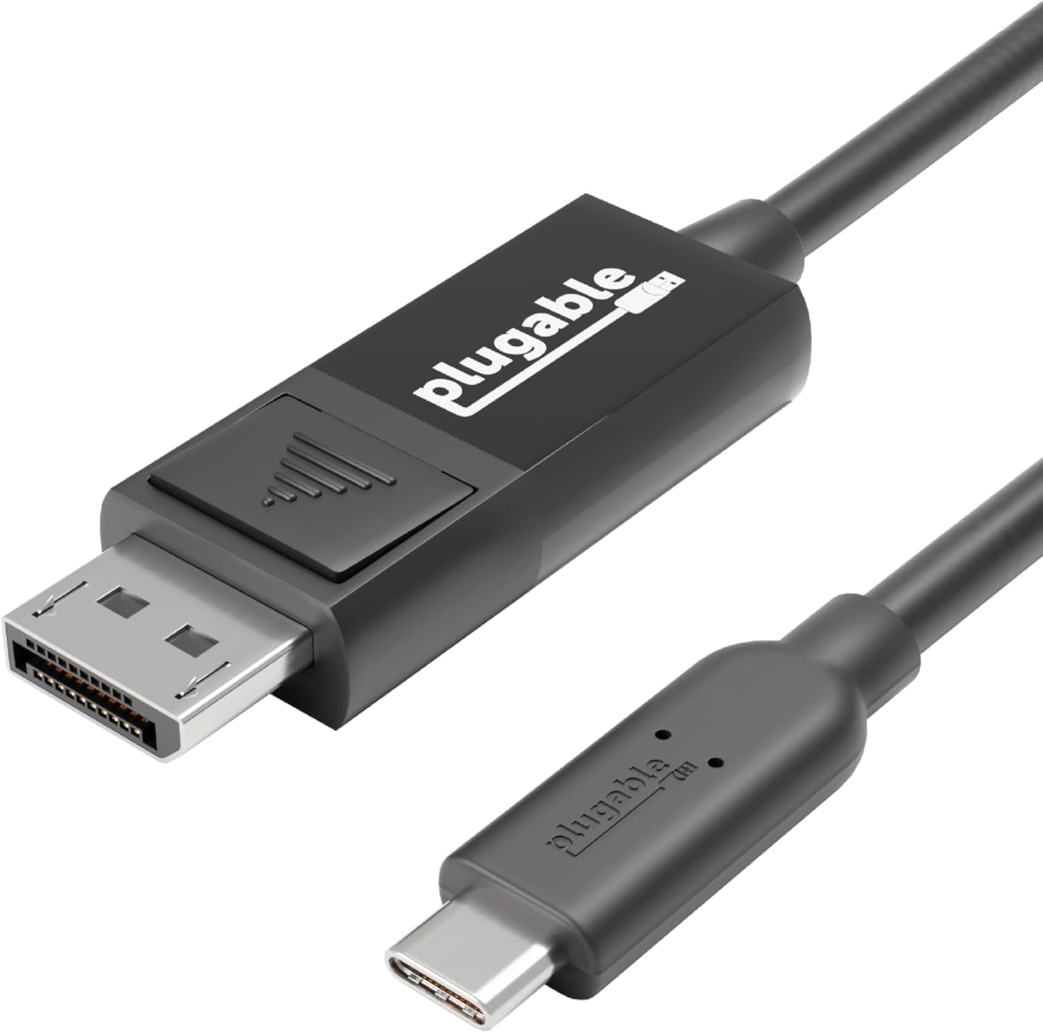 RGHJAR-USB C to DisplayPort Bi Directional Cable 6 feet (1.8m), Up to 4K at 60Hz, USB C DisplayPort Cable - Compatible with Thunderbolt and USB-C - Driverless