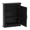thumbnail image 4 of Linon Serenity Bathroom Medicine Cabinet, Black, 4 of 12