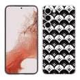 thumbnail image 1 of TalkingCase Slim Phone Case Compatible for Samsung Galaxy S23+ Plus 2023, Black White Japanese Print, Lightweight, Flexible, USA, 1 of 7