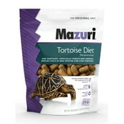 Mazuri Tortoise Diet, Burmese & Indian Star Tortoises, elongated & red-footed tortoises, Adult Box & Adult Wood Turtles, 1.25 lbs