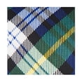 thumbnail image 5 of Jacob Alexander Men's Royal Tartans Plaid Dress Gordon Regular Length Neck Tie - Green White, 5 of 7