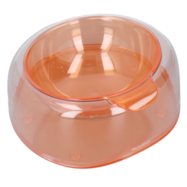 Bol de Nourriture pour Chat Surélevé 15 Degeree avec Support Transparent, Santé Améliorée Robuste, Bol Plat Incliné pour Chien pour la Maison Intérieur, pour une Alimentation et des Repas Faciles, Favorisant la Digestion et le Nettoyage