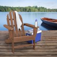 thumbnail image 5 of Hanover Classic All-Weather Adirondack Chair in Teak, 5 of 10