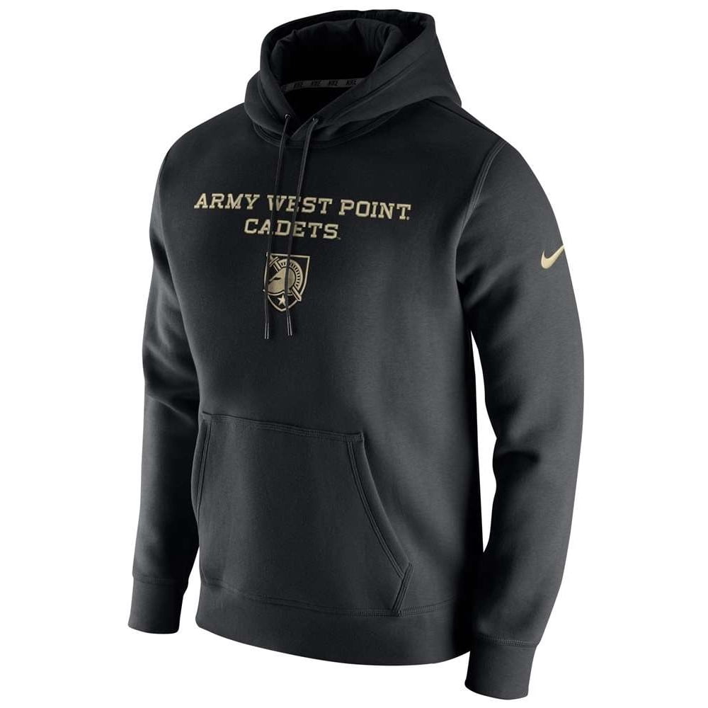 Nike - Nike Army Black Knights Stadium Classic Club Hooded Sweatshirt ...