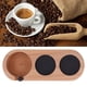 thumbnail image 1 of Soporte de Filtro de Café Base Estacionamiento de Manipulador de Café de Madera Barra de Madera Soporte de Almacenamiento de Almacenamiento Beech 3 Hoyos 58 mm, 1 of 7