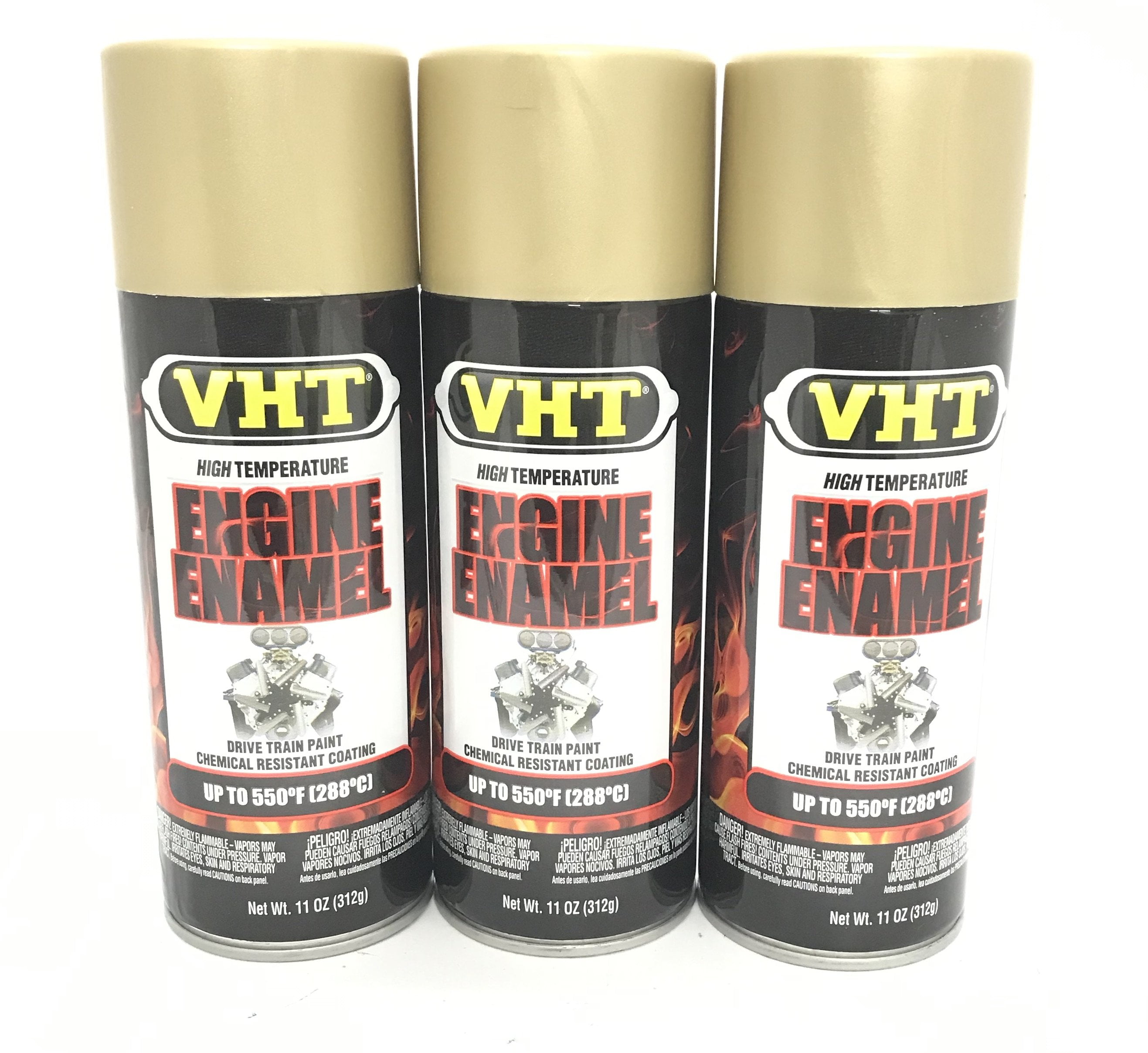 VHT SP1323 PACK UNIVERSAL GOLD Engine Enamel High Heat Coating, Drive