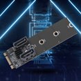 thumbnail image 1 of Adaptador Adaptador NGFF M2 NVME a SATA3.0, adaptador de tarjeta de 6Gbps, tarjeta elevadora M.2 Key-M PCIE 3,0, 1 of 7