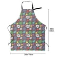 thumbnail image 2 of Kdxio Daisies Flowers Apron with Pockets Adjustable Kitchen Aprons for Men Women Waterproof Aprons for Cooking,Drawing,Crafting, Baking Household Cleaning, 2 of 8