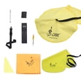 thumbnail image 2 of Saxophone Cleaning Maintenance Kit Including Sax Neck Strap + Thumb Rest Cushion + Reed Case, 2 of 8