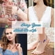 thumbnail image 2 of 100 piezas de cuentas europeas de gran agujero para pulseras, cuentas de metal, cuentas de diamantes de imitación, cuentas espaciadoras, cuentas para manualidades de bricolaje, dijes para sujetadores, 2 of 5