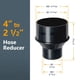 thumbnail image 5 of Reductor de 4 a 2 1/2 pulgadas con conector de recolección de polvo POWERTEC 70322, 5 of 7