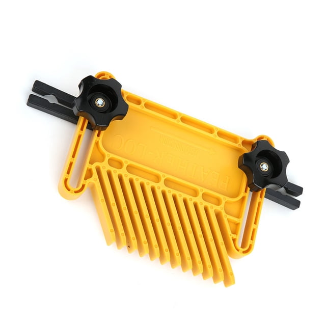 Woodworking 2Pcs Woodworking Feather Board Set Router Tables Saws Yellow Carpentry Aid Hand Tool Kit