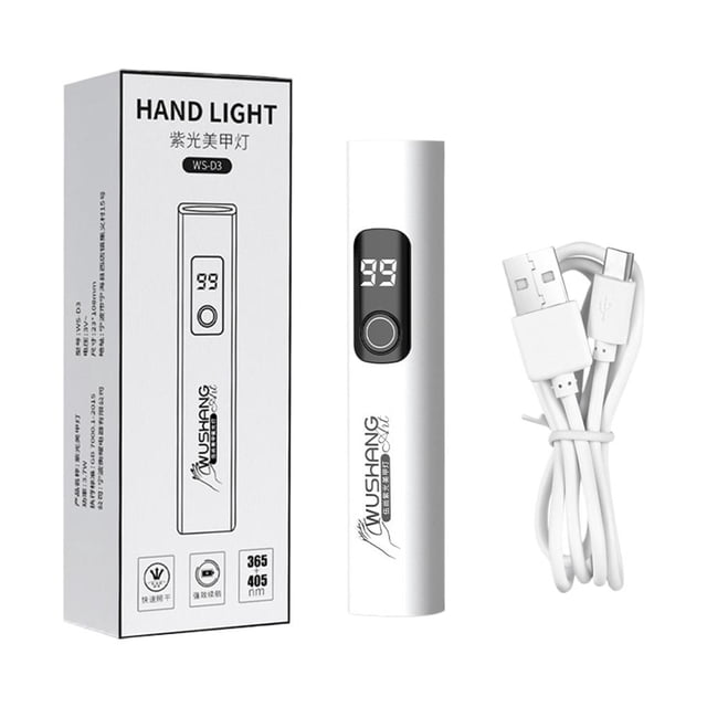 Daily Mix Store Portable Rechargeable UV Nail Lamp Dryer Machine LED Nail Quick Drying nai XOD
