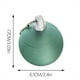 thumbnail image 2 of Adornos navideños sorpresa, bolas de cristal mate, adornos verdes esmerilados para decorar el árbol de Navidad, bola colgante con textura circular, bolas navideñas geométricas colgantes, 2 of 3