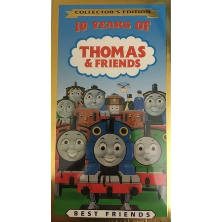 10 Years of Thomas and Friends Best Friends Collector's Edition VHS Sealed (10 Years Of Thomas And Friends Best Friends)